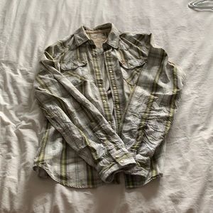 Hollister PLAID Button Up Shirt.